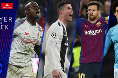 Месси и Роналду поспорят за звание лучшего игрока недели в Лиге чемпионов