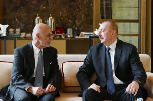 İlham Əliyev Əfqanıstan prezidenti ilə görüşüb - YENİLƏNİB + FOTO