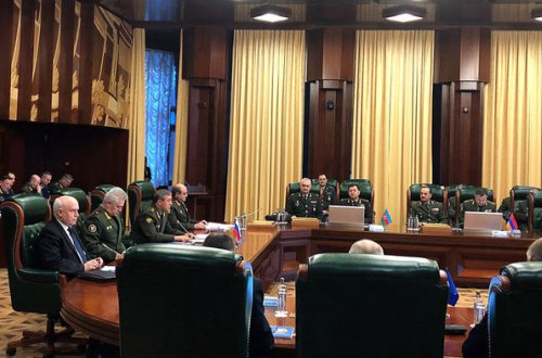 Nəcməddin Sadıkov Moskvada iclasda - FOTO