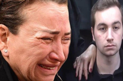 Demet qəzada ölən ərini son mənzilə yola saldı - FOTO