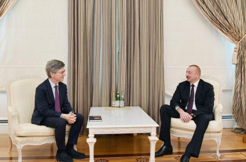 Prezident İlham Əliyev BMT baş katibinin Dayanıqlı İnkişaf Məqsədləri üzrə xüsusi müşavirini qəbul edib