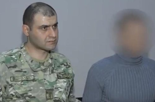 Gürcüstanda azərbaycanlı əsgəri döyənlər saxlanıldı - VİDEO