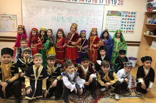 169 saylı orta məktəbdə Novruz şənliyi keçirilib