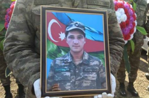 Şəhidimiz dəfn olunur - FOTO