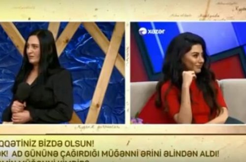 Aparıcı Xoşqədəm evli kişi ilə sevgili olduğu deyilən Ayselin görüntülərini efirdə yaydı - VİDEO