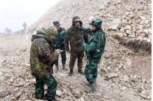 Elçin Quliyev Ermənistanla sərhədə getdi - FOTO