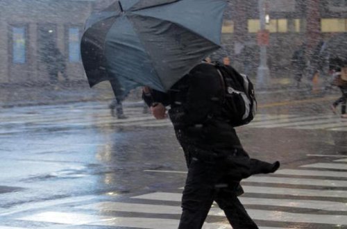 Bakıda güclü külək əsəcək, yağış yağacaq - XƏBƏRDARLIQ