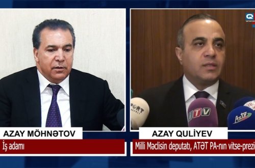 İş adamı Azay Möhnətov: 