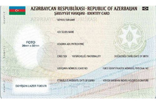 Şəxsiyyət vəsiqəsinin alınması ilə bağlı yeni qaydalar təsdiq edildi