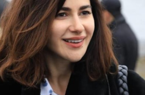 Nəsrin Cavadzadə Azərbaycanda filmə çəkilir - FOTO
