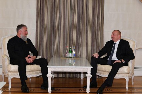 Prezident İlham Əliyev Çeçenistan Respublikası başçısının müşavirini qəbul edib