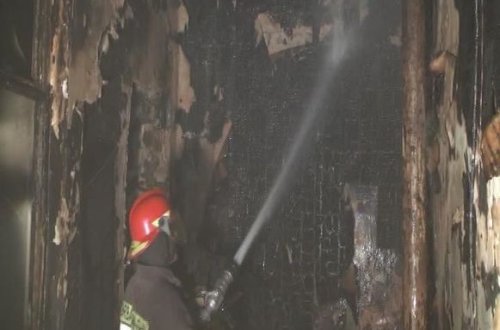 Samuxda yanğın olub - Ölən var