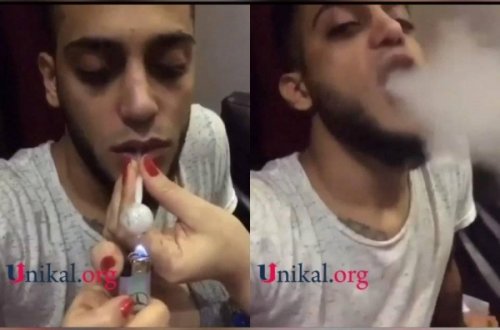 Azərbaycanlı idmançı narkotik istifadə edərkən görüntüləndi - FOTO