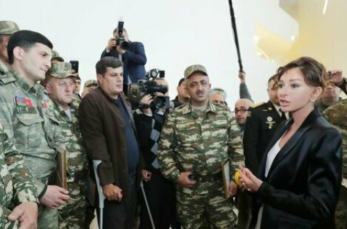 Mehriban Əliyeva: Qarabağın hər bir kəndində, hər bir şəhərində Azərbaycan bayrağı dalğalanacaq