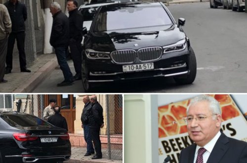 Heydər Əsədova nazirlərin gəzdiyi xidməti avtomobil verildi (FOTO)