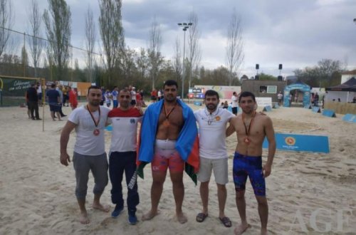 Золото и два серебра Азербайджана в Португалии: