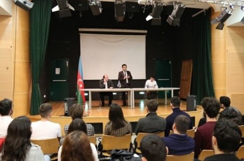 İtaliyada təhsil alan azərbaycanlı tələbələrlə görüş oldu - FOTOLAR