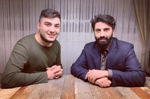 Mehman Hüseynov qardaşının yanına getdi - FOTO