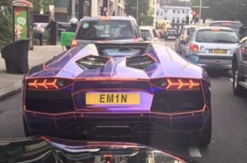“EM1N”in bahalı “Lamborghini”si London küçələrində… (FOTOLAR)