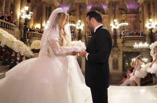 Səddam Hüseynin nəvəsinin Parisdə toyu olub - VİDEO