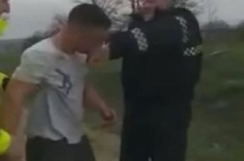 Sərxoş sürücü polisin barmağını 9 dəqiqə dişlədi - FOTOLAR