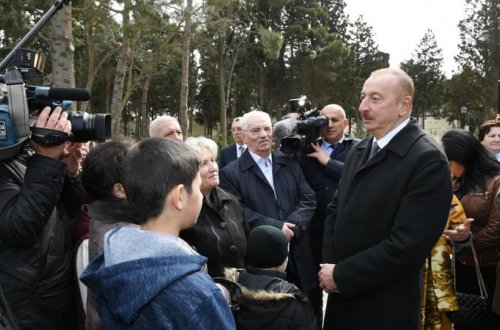 İlham Əliyev: Azərbaycan istənilən sahədə liderlik göstərir