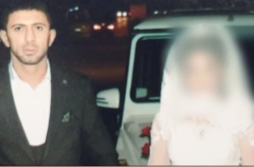 Taksi sürücüsünə qoşulub qaçan 3-cü kurs tələbəsinin toyundan FOTOLAR