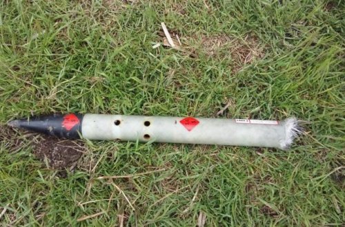 Zaqatalada raket aşkarlandı