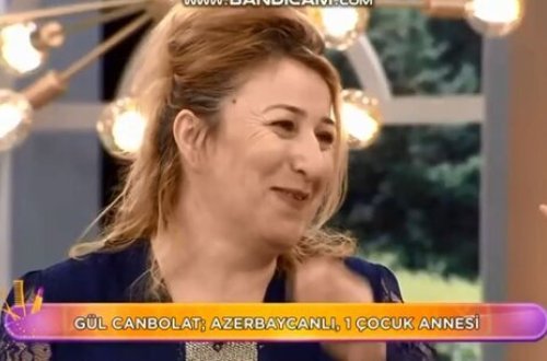 Türkiyə kanalında azərbaycanlı qadının ağzındakı qızıl diş hər kəsi güldürdü - FOTO