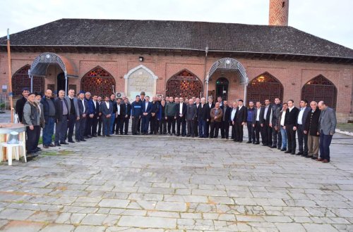 Azərbaycanın Şimal və Cənub bölgəsindən olan din xadimləri birgə namaz qılıblar