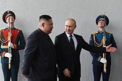 В России начались переговоры Путина и Ына - ВИДЕО