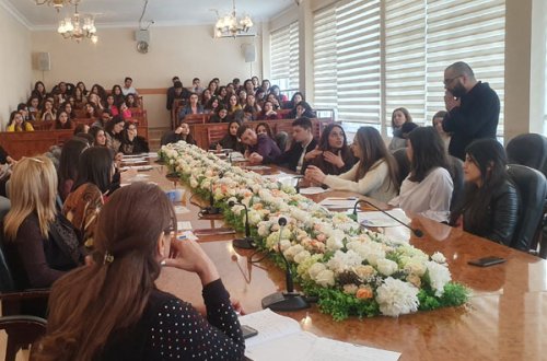 “Gələcək üçün” ümumrespublika marafonu növbəti görüşünü keçirdi (FOTOLAR)