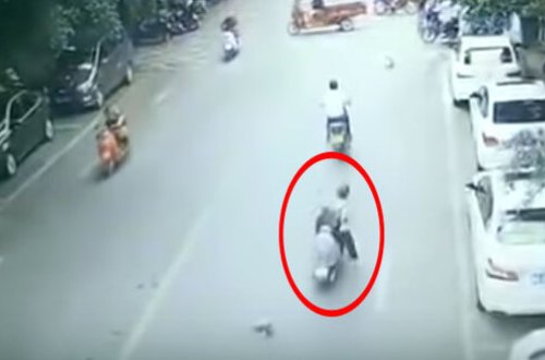 Başına qaz düşdü, xəstəxanalıq oldu – Video