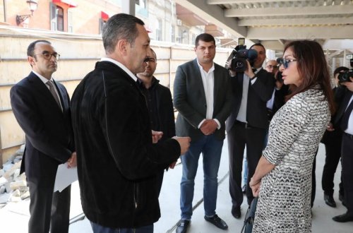 Первый вице-президент Мехрибан Алиева: Ни один камень крепостных стен не должен пострадать, и этого никогда не произойдет