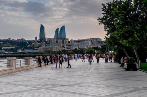 Вход на Бакинский бульвар открылся