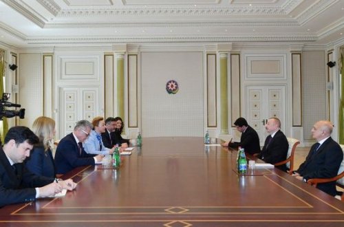 İlham Əliyev Xorvatiyanın Baş nazirinin müavini ilə görüşdü