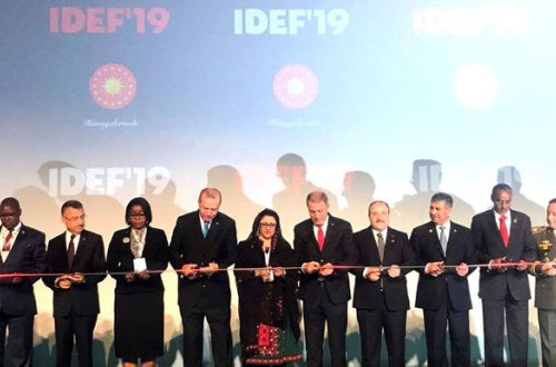 Zakir Həsənov Ərdoğanla birlikdə sərgi açılışında