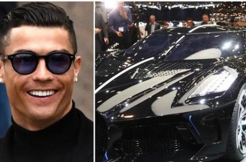 Ronaldu dünyadakı ən bahalı avtomobilə sahib oldu