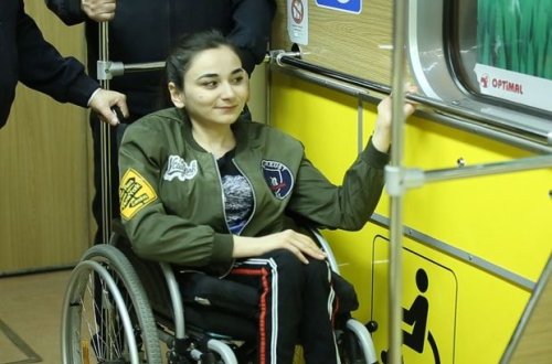 Əlillər bundan sonra metroya daha asan minəcək - VİDEO