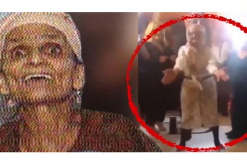 Müğənninin 75 yaşlı anası toyda göbək rəqsi etdi - VİDEO