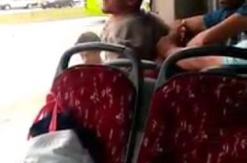 Avtobusda biabırçılıq: Qadına təcavüz edən kişinin başına oyun açdılar - FOTOLAR