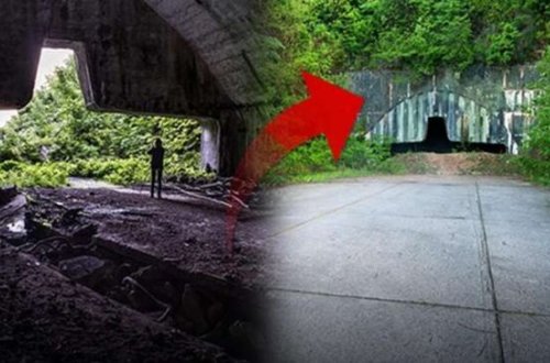 Hamı yerin altındakı bu gizli yerdən danışır FOTOLAR