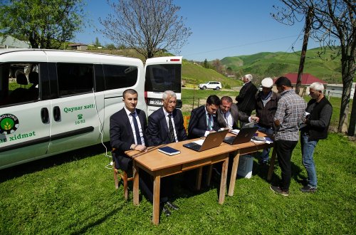 YARDIMLIDA AZOT GÜBRƏSİNİN GÜZƏŞTLİ ŞƏRTLƏRLƏ SƏYYAR SATIŞI KEÇİRİLİB