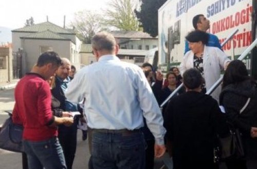 Şəki-Zaqatala bölgəsində onkoloji xəstəliklərin erkən diaqnostikası məqsədilə profilaktik tibbi müayinələr aparılır