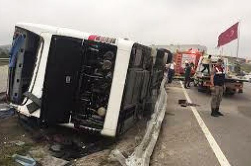 Крупное ДТП в Турции, есть погибшие