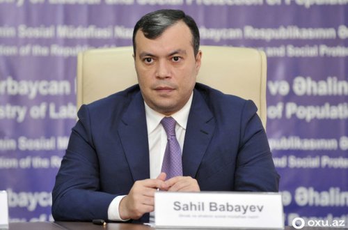 Sahil Babayev: Azərbaycan dövləti öz vəsaiti hesabına əhaliyə dəstək göstərir
