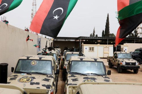 Liviyanın hökumət qərargahı məhv edildi