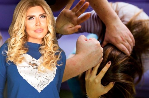 İş adamı Xoşqədəmə görə arvadını döydü - VIDEO