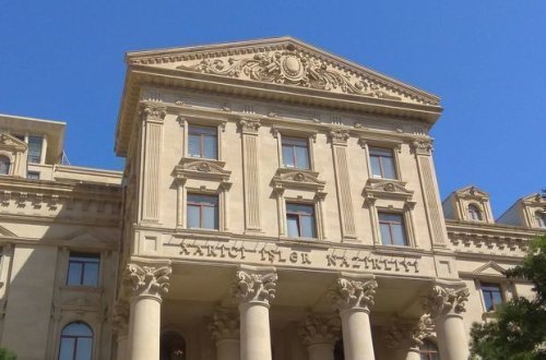 Заявление МИД в связи с годовщиной оккупации Шуши