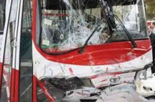 Bakıda daha bir avtobus qəzası: xəsarət alanlar var